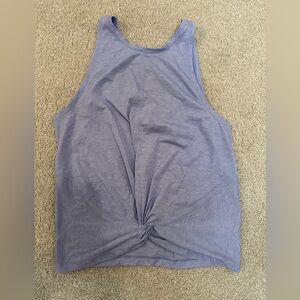 Athleta Light Blue Essence Twist Tank MEDIUM